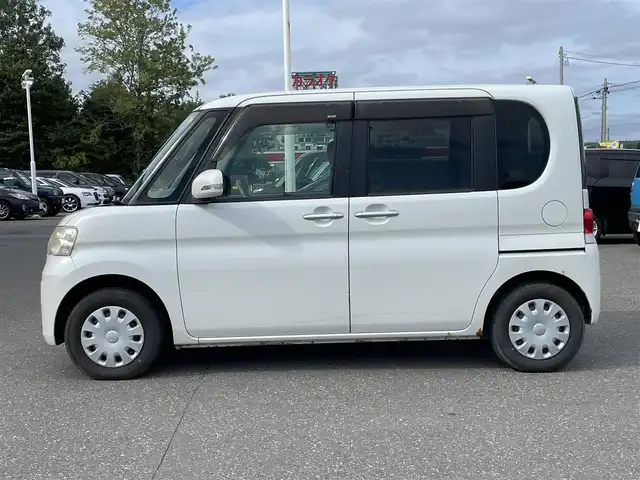 ダイハツ タント X 4WD セレクション 青森県 2010(平22)年 8.9万km パールホワイトⅢ ４WD/純正オーディオ（CD/AM/FM）/社外エンジンスターター/片側パワースライドドア/パワーウインドウ/電動格納ミラー/純正フロアマット/純正ドアバイザー