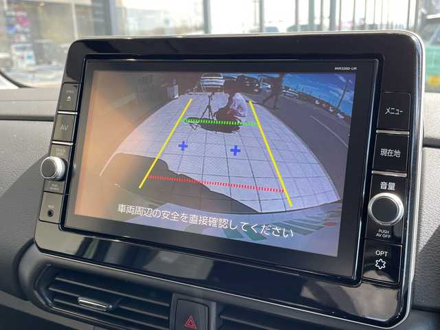 三菱 ｅＫクロススペース G 愛知県 2020(令2)年 4.5万km Ｄグリーン 純正9型ナビ ＳＤカードなし/バックカメラ/衝突軽減システム/ハンズフリースライドドア/シートヒーター/片側パワースライド/アイドリングストップ/横滑り防止装置/ステアリングスイッチ/スマートキー/プッシュスタート