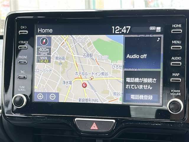 トヨタ ヤリス G 埼玉県 2020(令2)年 1.5万km シアンM 純正ナビ　/(USB/FM/AM/Bluetooth)/バックカメラ　/ドラレコ(F/R)/ワンオーナー　/ETC　/ドアバイザー　/TRC　/オートライト　/オートハイビーム　/ステアリングスイッチ　/電格ミラー　/純正フロア/ライトレベライザー/クルコン追従　/プッシュスタート　/ISOFIX /BSM/プッシュスタート/レーンキープアシスト/LEDライト/イモビライザー/スマートキー/スペアキー