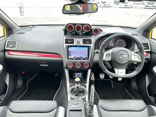 スバル ＷＲＸ ＳＴＩ S207 NBR チャレンジP イエローE 群馬県 2016(平28)年 1.7万km サンライズイエロー 100台限定車/社外ナビ(AM/FM/BT/SD/USB)/バックカメラ/ブラインドスポットモニター/前方ドラレコ/ステアリングリモコン/純正フロアマット/前席シートヒーター/横滑り防止/ETC/専用ドライカーボン製リアスポイラー/STI製RECAROフロントシート/HKSGT3タービン/HKSブローオフバルブ/HKSインタークーラー/HKSEVC/STI19インチアルミ/Defi追加メーター/社外エキマニ/スペアスマート/取扱説明書/記録簿