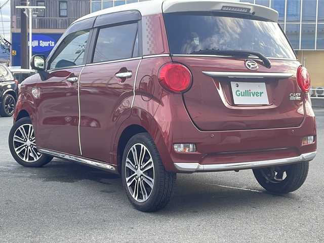 ダイハツ キャスト スタイル GプライムコレSAⅢ 三重県 2018(平30)年 2.1万km ファイアークォーツレッドM 純正７インチＳＤナビ/フルセグTV/blueｔｏｏｔｈ/ＣＤ，ＤＶＤ再生機能/全周囲カメラ/スマートアシストIII/LEDヘッドライト/スマートキープッシュスタート/ステアリングスイッチ/オートマチックハイビーム/アイドリングストップ/コーナーセンサー