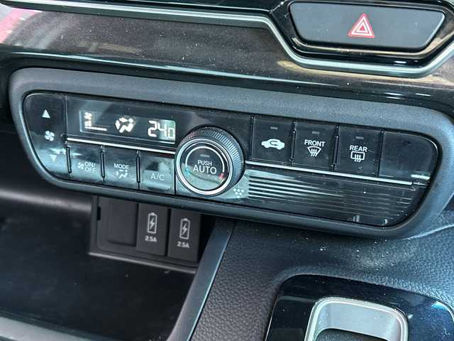 ホンダ Ｎ ＢＯＸ カスタム G EX ターボ ホンダセンシング 広島県 2019(平31)年 6.4万km クリスタルブラックパール 禁煙/ターボ/ホンダセンシング/・衝突軽減ブレーキ〈CMBS〉/・誤発進抑制機能/・後方誤発進抑制機能/・歩行者事故低減ステアリング/・路外逸脱抑制機能/・ACC〈アダプティブ・クルーズ・コントロール〉/・LKAS〈車線維持支援システム〉/・オートハイビーム/・先行車発進お知らせ機能/・標識認識機能/社外ナビ（MDV-M705）/・フルセグ/CD/DVD/Bluetooth/MSV/SD/バックカメラ/両側パワースライドドア/革巻きステアリング/パドルシフト/オートライト/ステアリングスイッチ/オートリトラミラー/ハーフレザーシート/アレルクリーンプラスシート/LEDヘッドライト/フォグランプ/前方ドライブレコーダー（DRV-N530）/スマートキー/プッシュスタート/スペアキー/ドアバイザー/純正15インチアルミホイール/W+サイド+カーテンエアバック