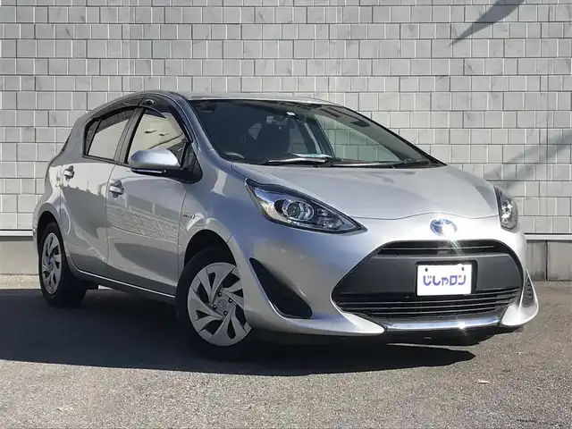 トヨタ アクア S 栃木県 2019(令1)年 14.3万km シルバーM 株)IDOMが運営する【じしゃロン小山店】の自社ローン専用車両になります。こちらは現金またはオートローンご利用時の価格です。自社ローンご希望の方は別途その旨お申付け下さい//禁煙車/ワンオーナー/純正フルセグナビ/（CD/AM/FMラジオ）/（Bluetooth)/ＥＴＣ/ステアリングスイッチ/マルチインフォメーションディスプレイ/ドライブレコーダー/電動格納ドアミラー/パワーウインドウ