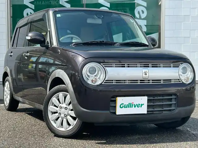 スズキ ラパン X 新潟県 2015(平27)年 7.6万km アーバンブラウンパールメタリック メモリナビ/純正フロアマット/運転席シートヒーター/プッシュスタート/Bluetooth/バックカメラ/ドアバイザー/アイドリングストップ