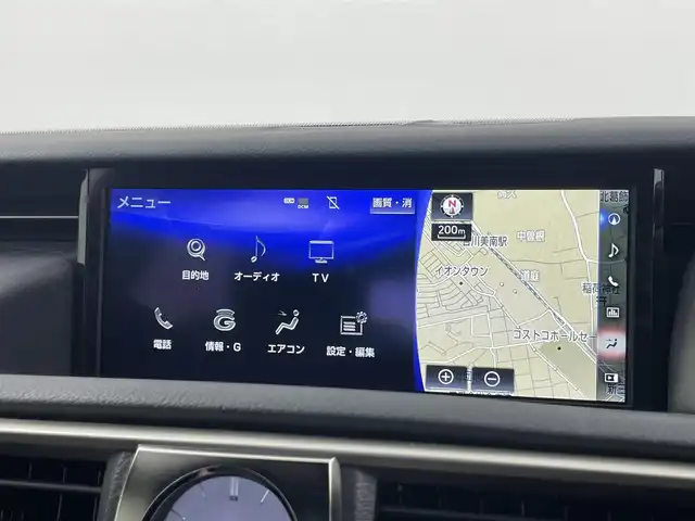 レクサス ＩＳ 300h Fスポーツ 埼玉県 2018(平30)年 1.7万km ヒートブルーコントラストレイヤリング メーカーナビ　黒レザースポーツシート　三眼ＬＥＤヘッドランプ　ベンチレーション　シートヒーター　ＥＴＣ２．０　セーフティシステムプラス　レーダークルーズコントロール　バックカメラ　パワーシート　メモリーシート