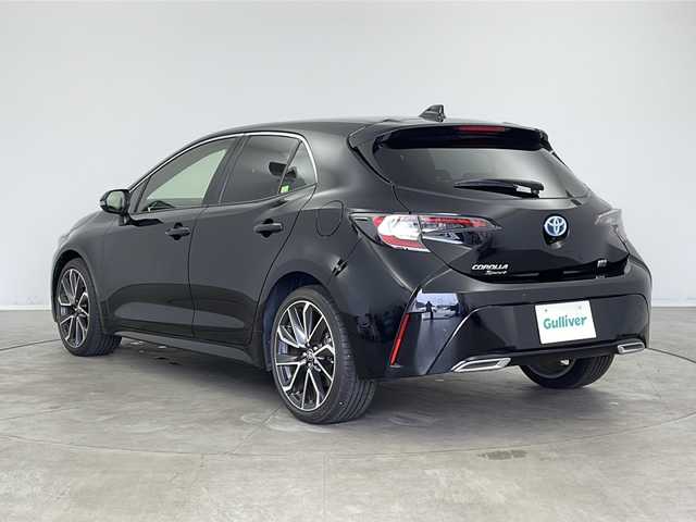 トヨタ カローラ スポーツ ハイブリッドG Z 新潟県 2021(令3)年 0.7万km アティチュードブラックマイカ 純正ナビ　CD・DVD・Bluetooth/トヨタセーフティセンス　/ドラレコ前後/レーダークルーズコントロール/クリアランスソナー/BSM/LEDヘッドライト/バックモニター/ビルトインETC