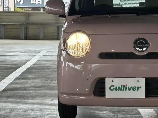 ダイハツ ミラ ココア L 静岡県 2017(平29)年 1.9万km ムースピンクパール ストラーダメモリーナビ/ワンセグＴＶ/ＢＴオーディオ/ＣＤ再生/ＥＴＣ/アイドリングストップ/ベンチシート/純正フロアマット/キーレスエントリー/ハロゲンヘッドライト/ドアバイザー/パワーウィンドウ