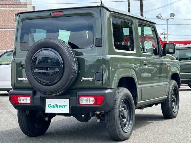 スズキ ジムニー XL 静岡県 2022(令4)年 2.3万km ジャングルグリーン ワンオーナー/社外ディスプレイオーディオ/Bluetooth/純正フロアマット/スマートキー/プッシュスタート/オートライト/アイドリングストップ/ETC