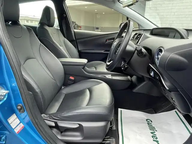 トヨタ プリウス Sツーリングセレクション 茨城県 2019(平31)年 4.9万km ブルーM 純正SDナビ/　　BT/CD/DVD/フルセグ/バックカメラ/アダプティブクルーズコントロール/LEDオートライト/オートマチックハイビーム/レザーシート/シートヒーター/純正17インチアルミホイール/コーナーセンサー/ETC2.0/スマートキー