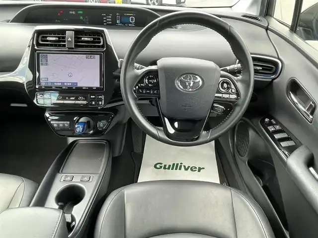 トヨタ プリウス Sツーリングセレクション 茨城県 2019(平31)年 4.9万km ブルーM 純正SDナビ/　　BT/CD/DVD/フルセグ/バックカメラ/アダプティブクルーズコントロール/LEDオートライト/オートマチックハイビーム/レザーシート/シートヒーター/純正17インチアルミホイール/コーナーセンサー/ETC2.0/スマートキー