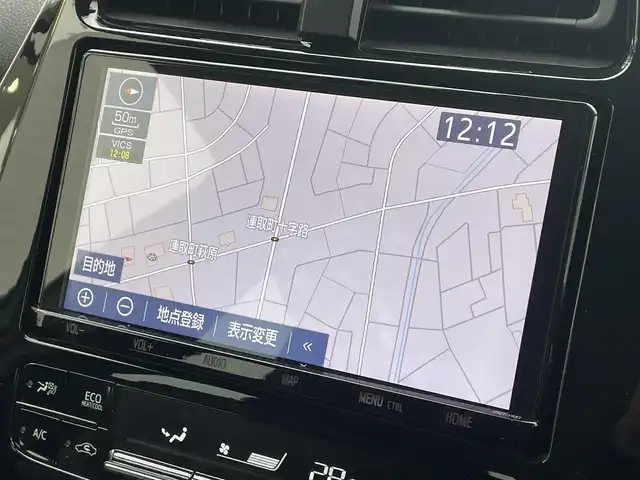 トヨタ プリウス Sツーリングセレクション 群馬県 2019(平31)年 4.9万km ブルーM トヨタセーフティセンス/・衝突軽減ブレーキシステム/・レーンキープアシスト/・レーダークルーズコントロール/・プリクラッシュセーフティ/純正SDナビゲーション/（CD/DVD/SD/BT/フルセグTV）/バックカメラ/ビルトインETC2.0/合皮シート/クリアランスソナー/前席シートヒーター/ステアリングスイッチ/LEDヘッドライト/フォグライト/電格ミラー/純正フロアマット/純正17インチアルミホイール