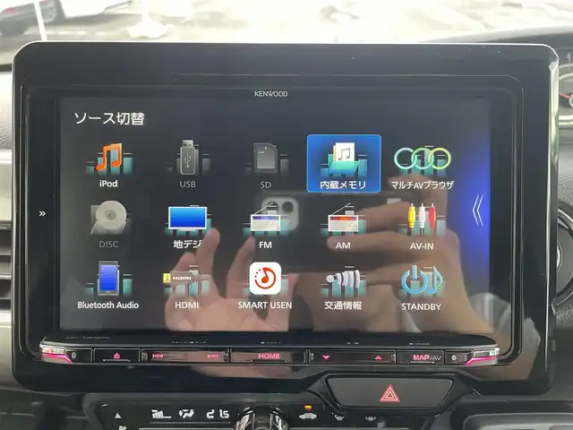 ホンダ Ｎ ＢＯＸ カスタム L スタイル+ブラック 千葉県 2022(令4)年 5.4万km クリスタルブラックパール 9インチSDナビ【MDV-M908HDL】/・CD/DVD/MSV/Bluetooth/フルセグ/バックカメラ/両側パワースライドドア/HONDA SENSING/・アダプティブクルーズコントロール/・衝突軽減ブレーキ/・車線維持支援システム/・誤発進抑制機能/・先行車発進お知らせ機能/・オートハイビーム/・標識認識機能/前席シートヒーター/コーナーセンサー/スマートキー×2/社外前後ドライブレコーダー【TZ-D215W】/ETC/純正LEDヘッドライト/フォグランプ/専用ブラック14インチアルミホイール/ヘッドライトレベライザー/本革巻きステアリング/サイド＆カーテンエアバッグ