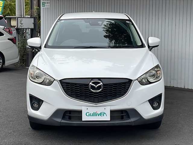 マツダ ＣＸ－５ XD 長野県 2014(平26)年 4.5万km クリスタルホワイトパールマイカ ディーゼル/純正ナビTV/バックカメラ/サイドカメラ/ETC/プッシュスタート /純正17インチアルミ/保証書・取説/スペアキー