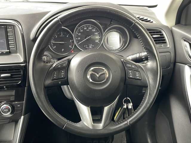 マツダ ＣＸ－５ XD 長野県 2014(平26)年 4.5万km クリスタルホワイトパールマイカ ディーゼル/純正ナビTV/バックカメラ/サイドカメラ/ETC/プッシュスタート /純正17インチアルミ/保証書・取説/スペアキー