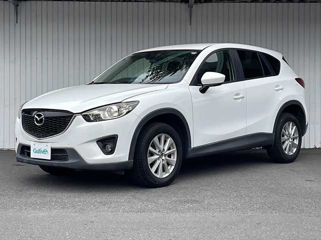 マツダ ＣＸ－５ XD 長野県 2014(平26)年 4.5万km クリスタルホワイトパールマイカ ディーゼル/純正ナビTV/バックカメラ/サイドカメラ/ETC/プッシュスタート /純正17インチアルミ/保証書・取説/スペアキー