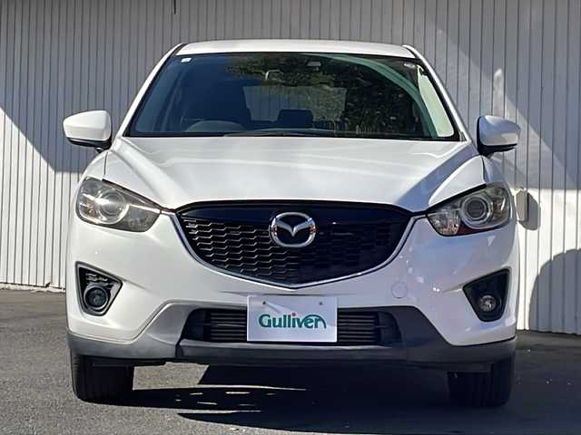 マツダ ＣＸ－５ XD 長野県 2014(平26)年 4.5万km クリスタルホワイトパールマイカ ディーゼル/純正ナビTV/バックカメラ/サイドカメラ/ETC/プッシュスタート /純正17インチアルミ/保証書・取説/スペアキー