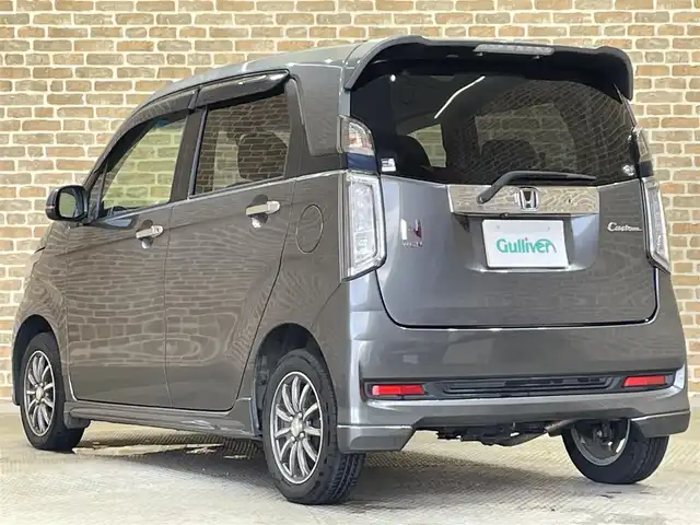 ホンダ Ｎ ＷＧＮ カスタム G ターボパッケージ 岩手県 2014(平26)年 10.9万km ポリッシュドメタルメタリック ４WD/ターボ/シティブレーキアクティブシステム/クルーズコントロール/ヒルスタートアシスト機能/横滑り防止装置/アイドリングストップ/パドルシフト/純正ナビ/フルセグTV/バックカメラ/ETC/フルオートエアコン/HIDヘッドライト/フォグランプ/運勢14インチアルミホイール