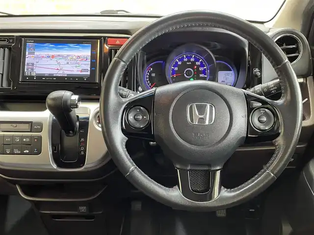 ホンダ Ｎ ＷＧＮ カスタム G ターボパッケージ 岩手県 2014(平26)年 10.9万km ポリッシュドメタルメタリック ４WD/ターボ/シティブレーキアクティブシステム/クルーズコントロール/ヒルスタートアシスト機能/横滑り防止装置/アイドリングストップ/パドルシフト/純正ナビ/フルセグTV/バックカメラ/ETC/フルオートエアコン/HIDヘッドライト/フォグランプ/運勢14インチアルミホイール