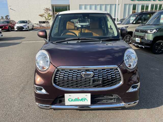 ダイハツ キャスト スタイル X SAⅡ 石川県 2016(平28)年 4.4万km プラムブラウンクリスタルマイカ 純正ナビ　フルセグＴＶ　バックカメラ　ＬＥＤヘッドライト　スマートキー　プッシュスタート　電動ミラー　ベンチシート　ＥＴＣ　社外アルミホイール