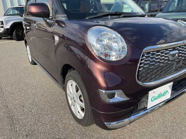 ダイハツ キャスト スタイル X SAⅡ 石川県 2016(平28)年 4.4万km プラムブラウンクリスタルマイカ 純正ナビ　フルセグＴＶ　バックカメラ　ＬＥＤヘッドライト　スマートキー　プッシュスタート　電動ミラー　ベンチシート　ＥＴＣ　社外アルミホイール