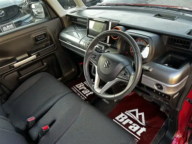 スズキ スペーシア ギア HYBRID XZターボ 道北・旭川 2019(令1)年 3.3万km フェニックスレッドパール/ガンメタリック2トーンルーフ カロッツェリア8インチナビ/全方位カメラ/フルセグTV/左右リア席モニター/両側電動スライドドア/前席シートヒーター/ヘッドアップディスプレイ/クルーズコントロール/ドライブレコーダー/プッシュスタート/スマートキー