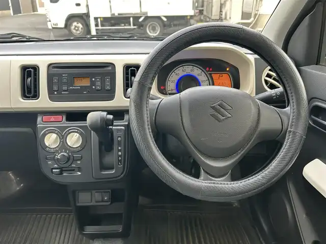 スズキ アルト L 長崎県 2016(平28)年 2.2万km アーバンブラウンパールメタリック ワンオーナー/純正オーディオ・ＣＤ/衝突軽減ブレーキ/アイドリングストップ/D席シートヒーター/ドアバイザー/純正フロアマット/リモコンキー