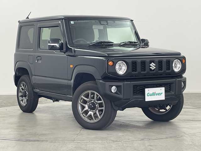 スズキ ジムニー XC 群馬県 2025(令7)年 0.9万km ブルーイッシュブラックパール3 4WDターボ　ナビ　バックカメラ　ドラレコ　シートヒーター　衝突被害軽減ブレーキ　レーンアシスト　LEDヘッドランプ　オートライト　クリアランスソナー　スマートキー　プッシュスタートボタン　禁煙車
