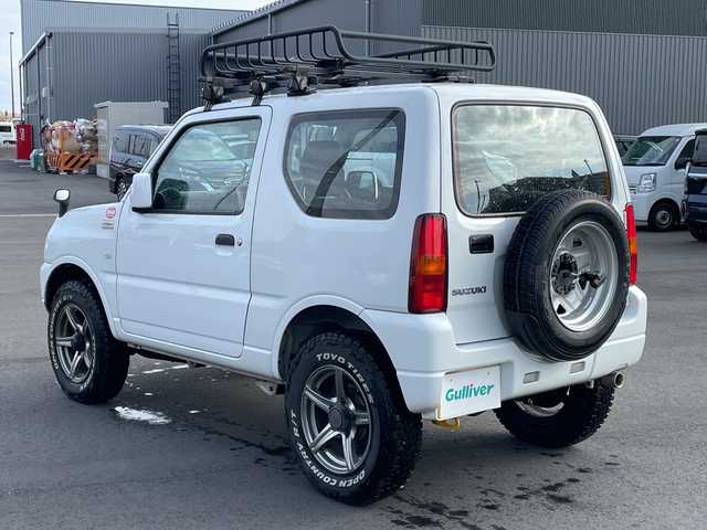 スズキ ジムニー XG 千葉県 2017(平29)年 11.1万km スペリアホワイト 4WD/5MT/社外1DINオーディオ/リモコンキー/ルーフキャリア/社外サスペンション/ETC/ABS