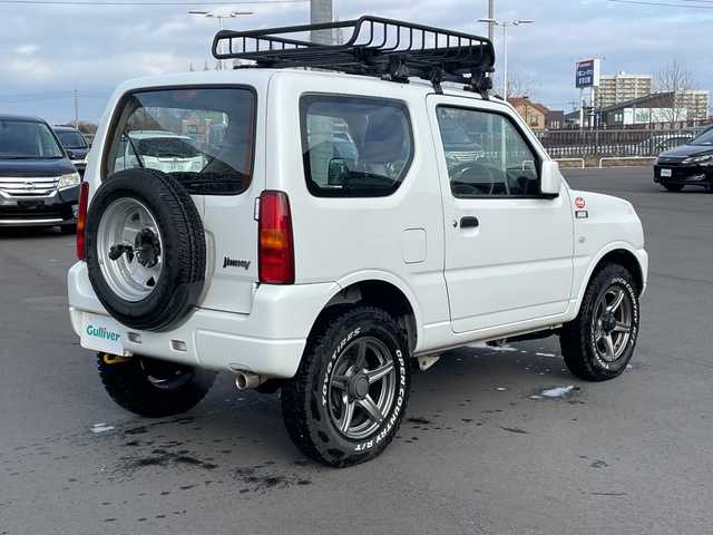 スズキ ジムニー XG 千葉県 2017(平29)年 11.1万km スペリアホワイト 4WD/5MT/社外1DINオーディオ/リモコンキー/ルーフキャリア/社外サスペンション/ETC/ABS