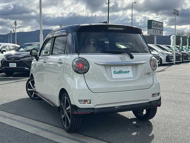 ダイハツ キャスト スポーツ SAⅡ 奈良県 2017(平29)年 2.4万km パールホワイトⅢ ＣＤ/パドルシフト/衝突軽減システム/レーンキープアシスト/後方コーナーセンサー/レーンキープアシスト/ハーフレザーシート/前席シートヒーター/オートライト/ＬＥＤヘッドライト/電動格納ミラー/純正１６インチＡＷ/保証書/スペアキーＸ１