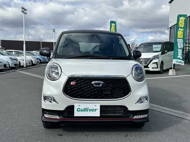 ダイハツ キャスト スポーツ SAⅡ 奈良県 2017(平29)年 2.4万km パールホワイトⅢ ＣＤ/パドルシフト/衝突軽減システム/レーンキープアシスト/後方コーナーセンサー/レーンキープアシスト/ハーフレザーシート/前席シートヒーター/オートライト/ＬＥＤヘッドライト/電動格納ミラー/純正１６インチＡＷ/保証書/スペアキーＸ１