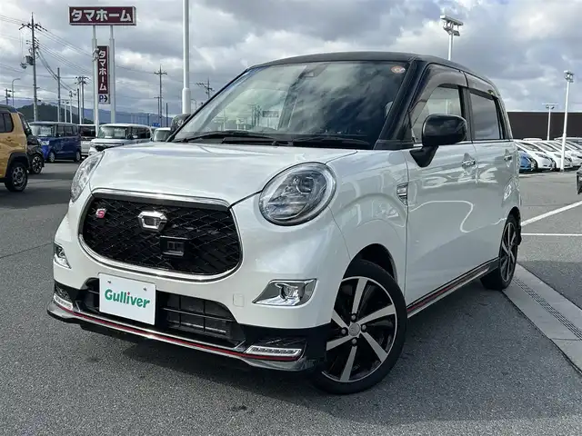 ダイハツ キャスト スポーツ SAⅡ 奈良県 2017(平29)年 2.4万km パールホワイトⅢ ＣＤ/パドルシフト/衝突軽減システム/レーンキープアシスト/後方コーナーセンサー/レーンキープアシスト/ハーフレザーシート/前席シートヒーター/オートライト/ＬＥＤヘッドライト/電動格納ミラー/純正１６インチＡＷ/保証書/スペアキーＸ１