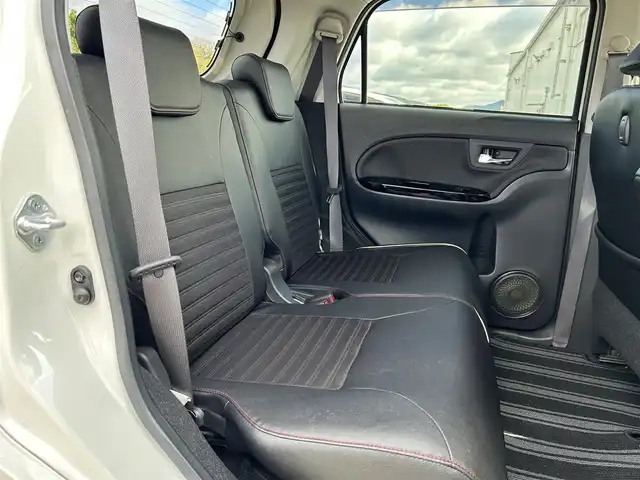 ダイハツ キャスト スポーツ SAⅡ 奈良県 2017(平29)年 2.4万km パールホワイトⅢ ＣＤ/パドルシフト/衝突軽減システム/レーンキープアシスト/後方コーナーセンサー/レーンキープアシスト/ハーフレザーシート/前席シートヒーター/オートライト/ＬＥＤヘッドライト/電動格納ミラー/純正１６インチＡＷ/保証書/スペアキーＸ１