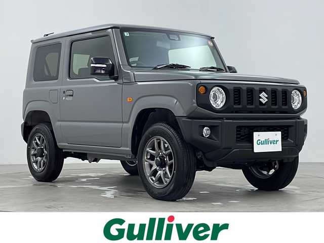 スズキ ジムニー XC 鹿児島県 2025(令7)年 0.1万km未満 ミディアムグレー 社外9インチメモリナビ【AVIC-RQS720ZS】/フルセグテレビ/Bluetoothオーディオ/LEDヘッドライト/ヘッドライトウォッシャー/クルーズコントロール/フォグライト/電動格納もラー