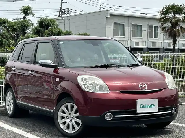 マツダ ベリーサ C 静岡県 2013(平25)年 6.7万km バーガンディレッドマイカ ユーザー買取車両/SDナビ/　【BT/地デジTV】/純正15インチAW/バックカメラ/スペアキー/オートライト/盗難防止装置
