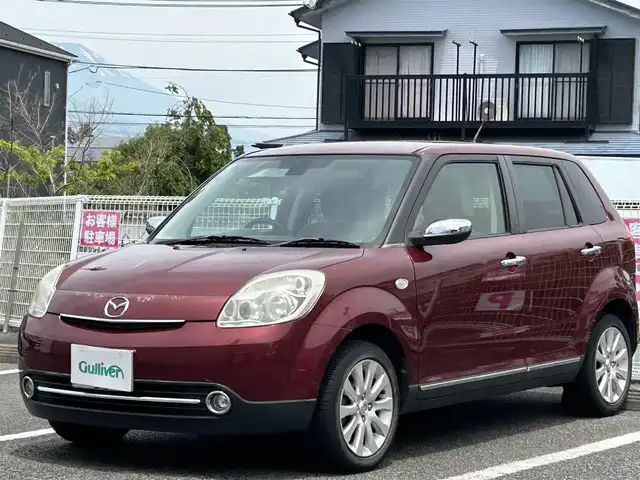 マツダ ベリーサ C 静岡県 2013(平25)年 6.7万km バーガンディレッドマイカ ユーザー買取車両/SDナビ/　【BT/地デジTV】/純正15インチAW/バックカメラ/スペアキー/オートライト/盗難防止装置