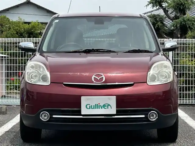 マツダ ベリーサ C 静岡県 2013(平25)年 6.7万km バーガンディレッドマイカ ユーザー買取車両/SDナビ/　【BT/地デジTV】/純正15インチAW/バックカメラ/スペアキー/オートライト/盗難防止装置
