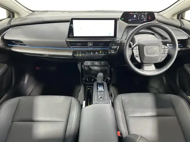 トヨタ プリウス Z 大阪府 2023(令5)年 0.7万km アティチュードブラックマイカ サンルーフ　黒革シート　モデリスタエアロ　純正１２．３ｉｎｃナビＴＶ　３６０カメラ　デジタルインナーミラー　パワーシート／ヒーター／エアコン　ハンドルヒーター　衝突軽減　レーダーＣ　ＢＳＭ　１００Ｖ電