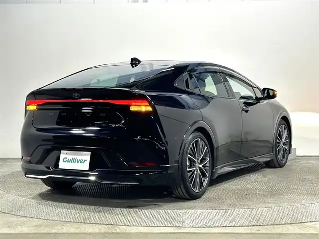 トヨタ プリウス Z 大阪府 2023(令5)年 0.7万km アティチュードブラックマイカ サンルーフ　黒革シート　モデリスタエアロ　純正１２．３ｉｎｃナビＴＶ　３６０カメラ　デジタルインナーミラー　パワーシート／ヒーター／エアコン　ハンドルヒーター　衝突軽減　レーダーＣ　ＢＳＭ　１００Ｖ電