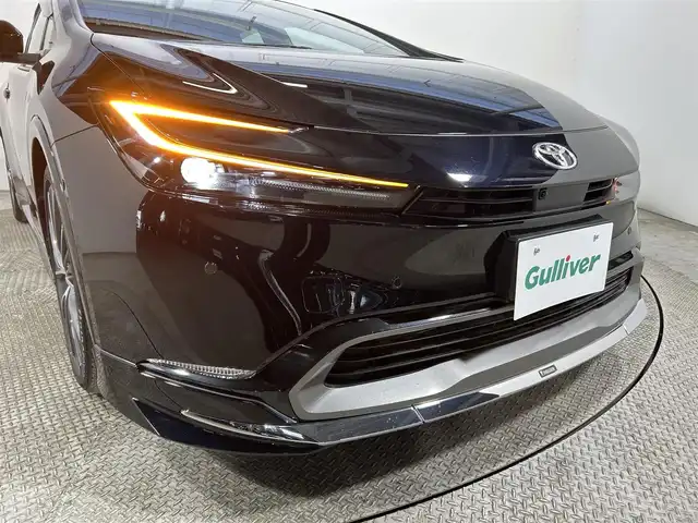 トヨタ プリウス Z 大阪府 2023(令5)年 0.7万km アティチュードブラックマイカ サンルーフ　黒革シート　モデリスタエアロ　純正１２．３ｉｎｃナビＴＶ　３６０カメラ　デジタルインナーミラー　パワーシート／ヒーター／エアコン　ハンドルヒーター　衝突軽減　レーダーＣ　ＢＳＭ　１００Ｖ電