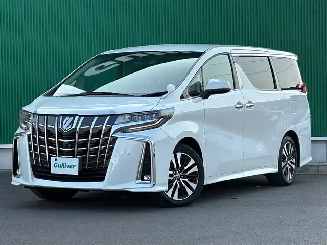 トヨタ アルファード S Cパッケージ 宮城県 2022(令4)年 4.4万km ホワイトパールクリスタルシャイン セーフティセンス/・プリクラッシュセーフティ/・レーントレーシングアシスト/・ロードサインアシスト/・アダプティブハイビームシステム/・レーダークルーズコントロール（全車速追従機能付）/パーキングサポートブレーキ（前後方静止物）/純正12インチフリップダウンモニター/9インチディスプレイオーディオ/・CD/DVDデッキ/・Bluetooth/・フルセグTV/バックカメラ/ビルトインETC/ドライブレコーダー/AC100V/100Wコンセント/パワーバックドア/両側パワースライドドア/合皮シート/シートヒーター/ベンチレーション/パワーシート（運転席メモリー機能付）/ウッドコンビステアリング/ステアリングヒーター/電動パーキングブレーキ/ブレーキホールド/3眼LEDヘッドランプ/スマートキー＆プッシュスタート/純正18インチAW/フロアマット/W/サイド/カーテンエアバッグ