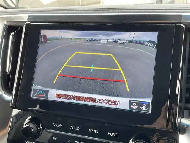 トヨタ アルファード S Cパッケージ 佐賀県 2022(令4)年 4.4万km ホワイトパールクリスタルシャイン 純正9インチディスプレイオーディオ/・フルセグTV/CD/DVDUSB/Bluetooth/純正12インチフリップダウンモニター/バックカメラ/前後ドライブレコーダー/ビルトインETC/両側パワースライドドア/パワーバックドア/リバース連動ドアミラー/後席エアコン/電子パーキングブレーキ/AUTO HOLD機能/合皮シート/DNセカンド席パワーシート(D席メモリー機能付)/DN席シートヒーター/シートベンチレーション/N席セカンド席電動オットマン/キャプテンシート/後席サンシェード/ISOFIX対応/木目調革巻きステアリング/ステアリングヒーター/ステアリングリモコン/純正18インチアルミホイール/純正三眼LEDヘッドライト/・オートマチックハイビーム/純正LEDフォグランプ/新車保証書/取扱説明書/スペアキー１本/トヨタセーフティセンス/・レーダークルーズコントロール/・レーントレーシングアシスト/・クリアランスソナー/・パーキングサポートブレーキ/・プリクラッシュセーフティ/・ロードサインアシスト