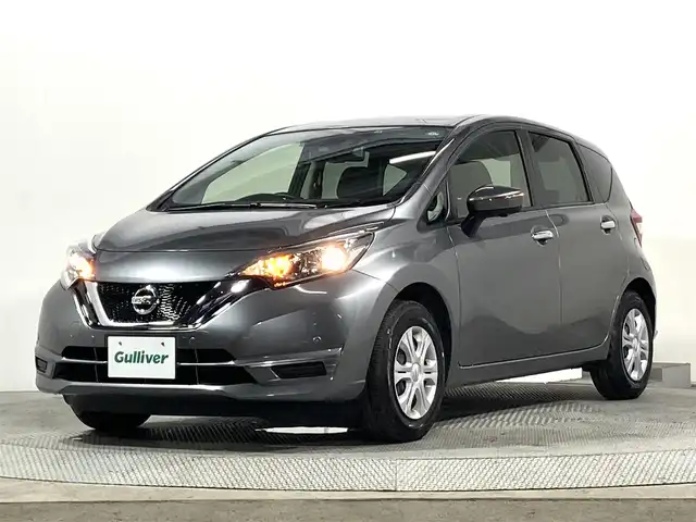 日産 ノート X Vセレクション 大阪府 2020(令2)年 1.2万km ダークメタルグレー 純正ナビ(フルセグ/CD再生/Bluetooth) 360カメラ ETC デジタルインナーミラー 衝突軽減 レーンアシスト アイドリングストップ オートライト スマートキー プッシュスタート