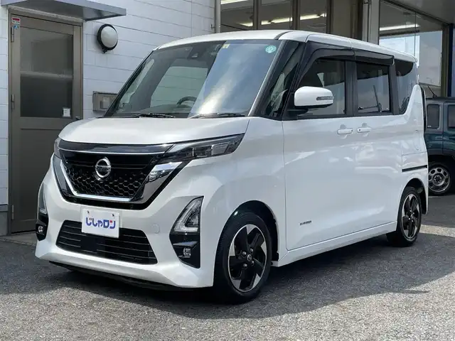 日産 ルークス HWS X プロパイロットED 滋賀県 2020(令2)年 8.1万km ホワイトパール (株)IDOMが運営する【じしゃロン草津店】の自社ローン専用車両になりますこちらは現金またはオートローンご利用時の価格です。自社ローンご希望の方は別途その旨お申付け下さい