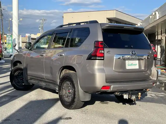 トヨタ ランドクルーザー プラド TX 長野県 2019(平31)年 18.8万km アバンギャルドブロンズメタリック ワンオーナー/アルパインナビ/フルセグテレビ/AM/FM/Bluetooth/HDMI・IPod/USB/バックカメラ/クルーズコントロール/プッシュスタート/ドアバイザー/ETC/ヘッドライトウォッシャー/フォグランプ/LEDヘッドライト/4WD/17インチAW/保証書/取扱説明書/記録簿/スペアキー/パワーウィンドウ/レザーシート/純正フロアマット/レーンキープアシスト/オールテレーンタイヤ