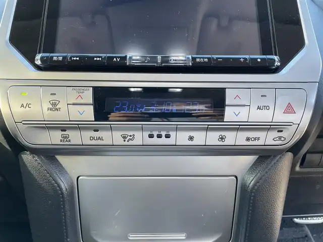 トヨタ ランドクルーザー プラド TX 長野県 2019(平31)年 18.8万km アバンギャルドブロンズメタリック ワンオーナー/アルパインナビ/フルセグテレビ/AM/FM/Bluetooth/HDMI・IPod/USB/バックカメラ/クルーズコントロール/プッシュスタート/ドアバイザー/ETC/ヘッドライトウォッシャー/フォグランプ/LEDヘッドライト/4WD/17インチAW/保証書/取扱説明書/記録簿/スペアキー/パワーウィンドウ/レザーシート/純正フロアマット/レーンキープアシスト/オールテレーンタイヤ