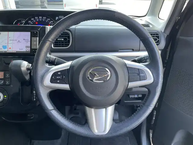 ダイハツ タント カスタムRS トップED LTD SAⅢ 滋賀県 2018(平30)年 5.4万km ブラックマイカメタリック 純正メモリーナビ/フルセグTV/全方位カメラ/ハーフレザーシート/運転席シートヒーター/両側パワースライドドア/LEDヘッドライト/ドライブレコーダー/衝突被害軽減システム/純正15インチAW