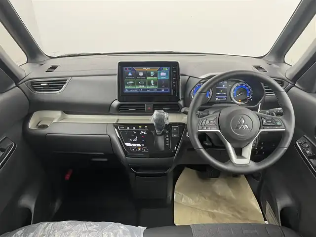 三菱 デリカミニ T プレミアム 千葉県 2025(令7)年 0.1千km アメジストブラック/シルキーホワイト 届出済未使用車/4WD/・ダウンヒルアシストコントロール/衝突軽減ブレーキ/・コーナーセンサー/・先行車お知らせ機能/・マイパイロット/純正9型ディスプレイオーディオ/・フルセグTV/Bluetooth/AppleCarPlay/・全方位カメラ/両側パワースライドドア/革巻きステアリング/・ステアリングスイッチ/・ステアリングヒーター/・パドルシフト/DNシートヒーター/ルーフレール/オートライト/・LEDヘッドライト/・LEDフォグランプ/純正１５インチAW