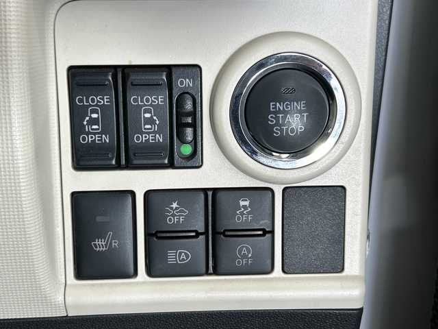 ダイハツ ムーヴ キャンバス G メイクアップ VS SAⅢ 栃木県 2021(令3)年 2.5万km パールホワイトⅢ/ナチュラルベージュマイカメタリック 2トーン 純正ナビ/(CD/DVD/フルセグTV/Bluetooth/USB)/バックカメラ/全方位カメラ/スマートアシスト/ETC/前方ドラレコ/両側パワースライドドア/シートヒーターD席　/2トーン　ベージュ/パーム/オートライト/LEDヘッドライト/横滑り防止機能/フォグランプ/スマートキー/プッシュスタート/アイドリングストップ/ステアリングスイッチ/電動格納ミラー/フロアマット