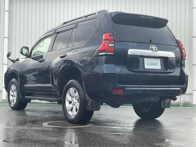 トヨタ ランドクルーザー プラド TX 富山県 2019(平31)年 5.1万km ブラッキッシュアゲハガラスフレーク ワンオーナー／/純正ナビ／/フルセグＴＶ／/Ｂｌｕｅｔｏｏｔｈ／/ＤＶＤ再生／/バックカメラ／/前後ドライブレコーダー／/コーナーセンサー／/シートヒーター／/革調シートカバー／/ＬＥＤオートライト／/ＬＥＤフォグライト/純正エンジンスターター